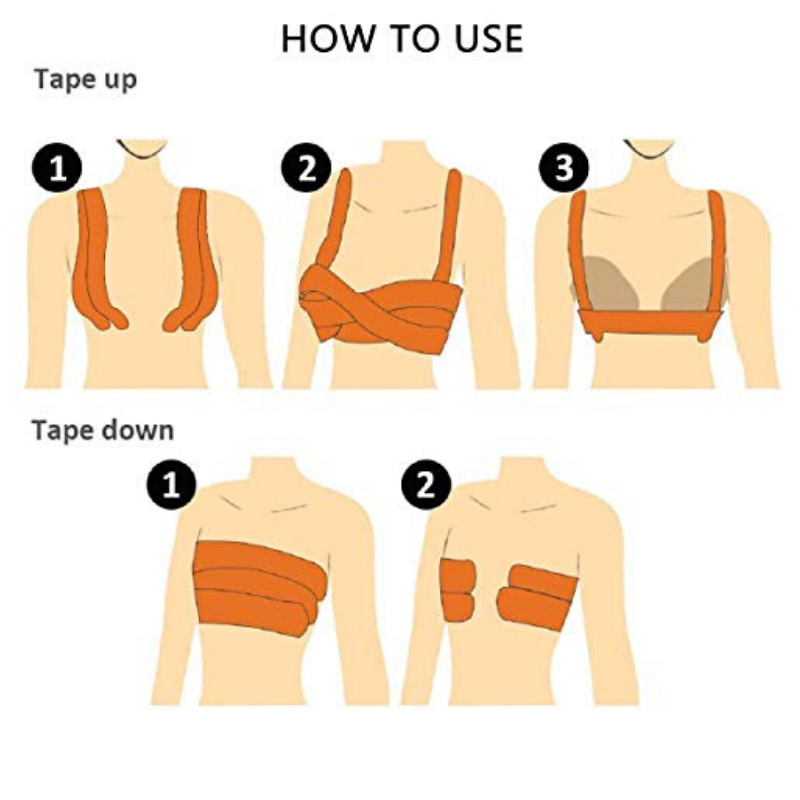 How to Use Nipple Cover And Boob Tape